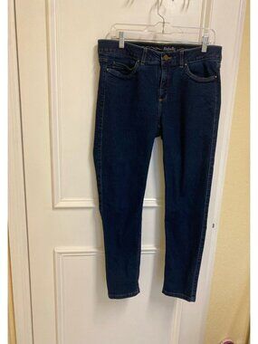 Raffaella Weekend Blue Denim Slimming Ankle Jeans Size 14 Petite